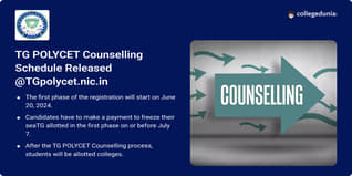 TG POLYCET Counselling 2024 Dates Out @TGpolycet.nic.in, Registrations Begin from June 20